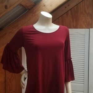 Expresso Brand Rouge BOHO blouse in Med